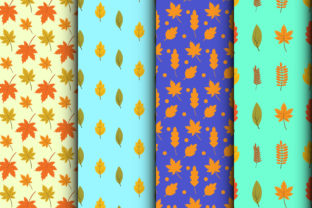 Autumn Seamless Pattern: Elevating Design with Floral Vector Sets