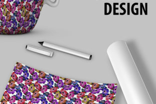 Colorful Abstract Florabeautiful Repeat Pattern