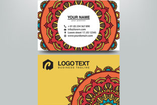 Elevating Professional Identity with Business Card Decorative Design Template 2
