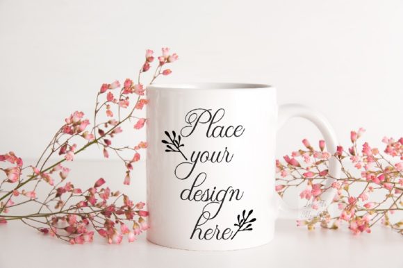 Elevating Seasonal Merchandise with the Valentine’s Pink Coffee Mug Mock Up