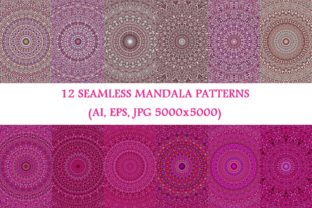 Unlocking Creative Potential: A Comprehensive Guide to Pink Mandala and Floral Seamless Pattern Collections