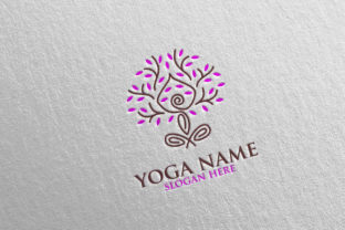 Yoga and Spa Lotus Flower Logo 15: A Versatile Branding Asset for Wellness Businesses