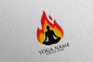 Yoga and Spa Lotus Flower Logo 18: Design Versatility for Wellness Branding