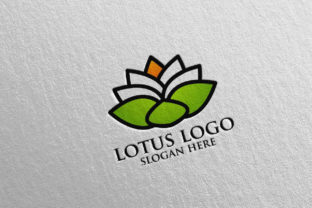 Yoga and Spa Lotus Flower Logo 9 Design Guide